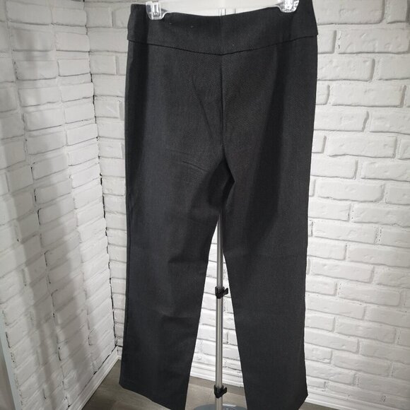 Denver Hayes Classic Ladies Size 6/32 Dark Grey Pull On Style Pants - Picture 2 of 10